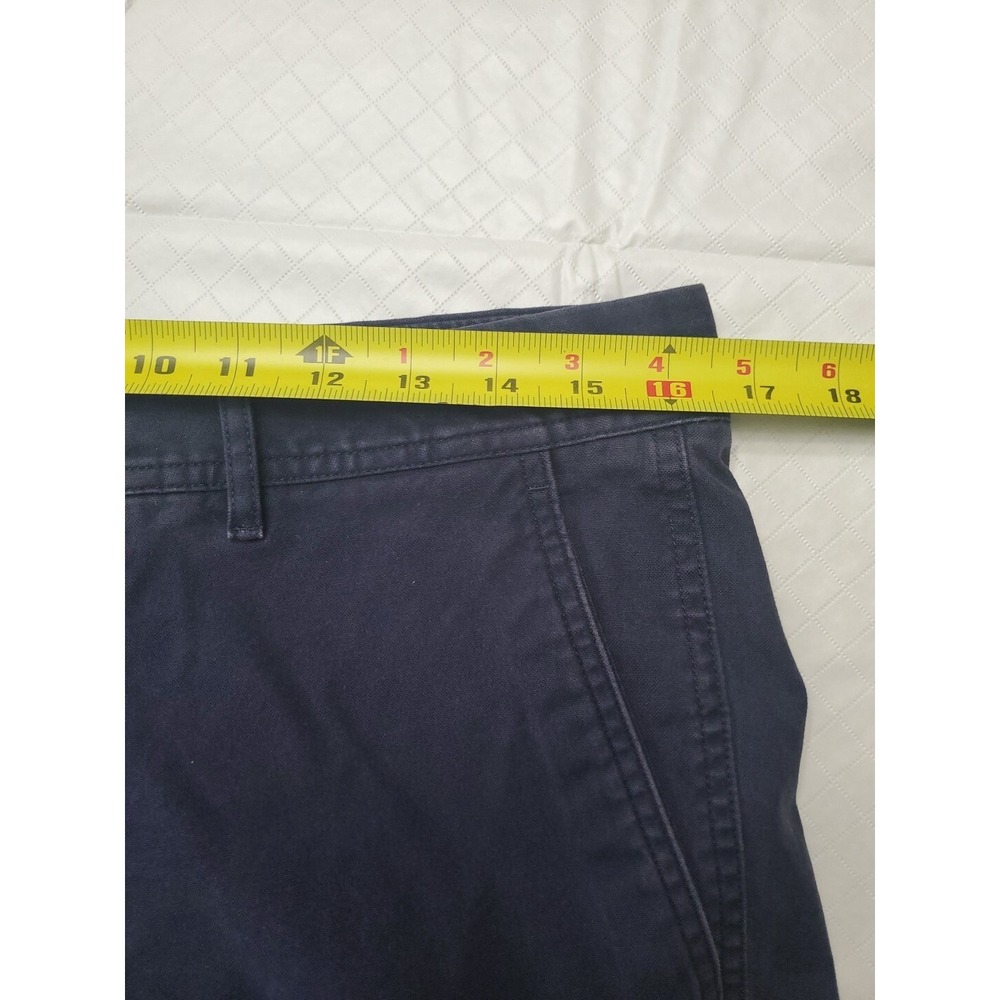 Bonobos Pants Mens 32x32 Navy Blue Slim Fit Stretch Chinos Organic Cotton Casual - Picture 7 of 11